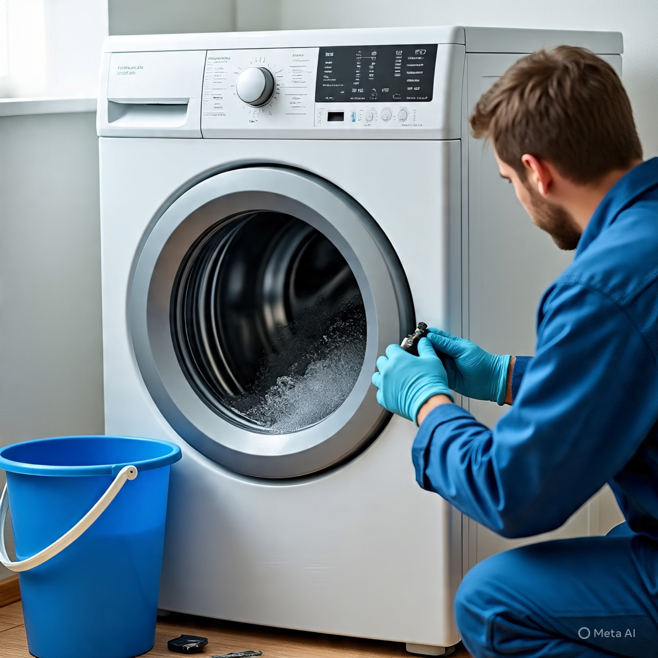 إصلاح تسرب المياه بالغسالات